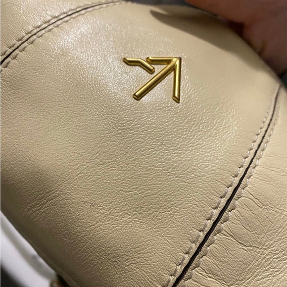 MANU ATELIER- Leather Mini Cylinder Hobo Bag
Ivory - EUC - Picture 2 of 5